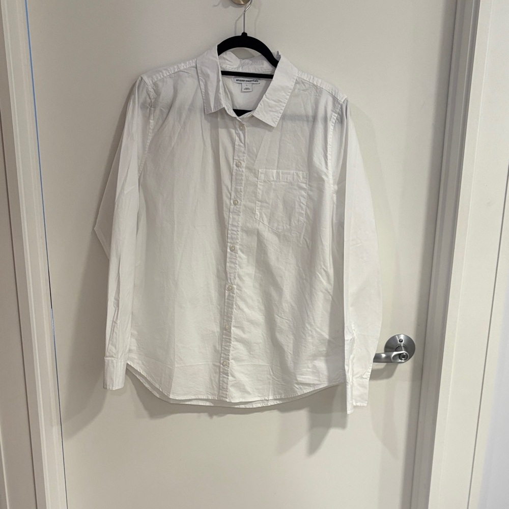 Classic White Women’s Button Shirt